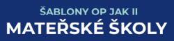 Šablony OP JAK MŠ